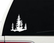 Spruce Trees Adventure Explore Nature - Vinyl Decal - Car Truck Laptop - SELECT SIZE