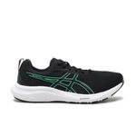 ASICS Mens GEL-CONTEND 9 Black/New Leaf Running Shoes - 9 UK (1011C123.001)