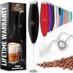 Zulay Kitchen Milk Frother Handheld