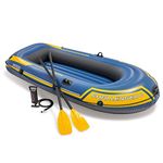 VWretails® Challenger 2 Inflatable Boat Capacity- 200kg, Dimension :7'9"L x 3'9"W x1'4 H(236cm x 114cm x 41cm)