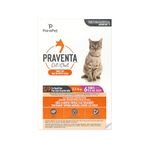 Parapet Praventa for Small Cats - 6 Tubes