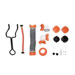 Camco Rhino RV Tote Tank Accessory Kit | Features an Assortment of Rhino Tote Tank Accessories Including a Steel Tow Adapter, 3-Foot Sewer Hose, and More (39021)