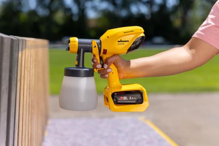 WAGNER Cordless Wood & Metal Paint Sprayer, 800ml – 18V, Battery Not Included