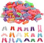 Assorted 50-Pairs Doll Shoes Replac