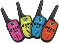 Uniden - UH35-4 - 80 Channel Mini Compact UHF Handheld Radios - Quad Colour Pack