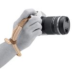 MegaGear SLR, DSLR Camera Cotton Wrist Strap Mink, small - 23cm/9inc, MG1792