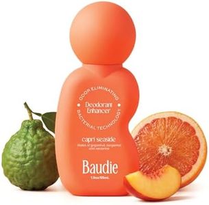 Baudie Deodorant Enhancer® Probiotic Underarm Toner - Capri Seaside - Patented Pre-Deodorant Spray That Helps Deodorants Last Longer and Helps Sweat Stay Odorless - Spray, Wipe, Apply