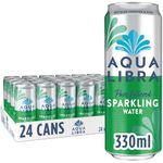 Aqua Libra Sparkling Water, 330 ml Pack of 24