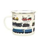 Gift Republic Train Enamel Mug