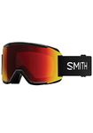 SMITH Squad Men's Ski Goggles, Black