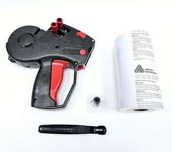 Monarch 1136 Price Gun 1136-01 - Includes Sleeve of Genuine White Labels, Label Scraper & Ink Roller - Two Line Labeler