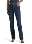 Lee Women's Classic Fit Monroe Straight-Leg Jean, Ellis, 20 Long