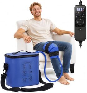 Fiveoffo Ice Machine for Knee After Surgery, Programmable Timer, Quiet Pump
