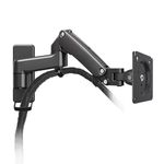 Gas Spring Wall Mount for Monitor & LED TV, 360 Degree Swivel & Tilt View (Upto 35 Inches | 2-10 kgs | VESA 100X100 mm)