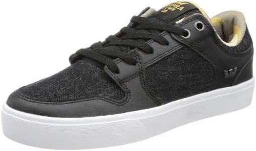 Supra Vaider LC, Scarpe da Ginnastica Uomo, Nero (Schwarz (Black/Camouflage-White Cam), 46