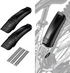 BEENOPT 2 PCs Universal Mountain Bike Fender, MTB Bicycle Fenders Rear + Front Mountain Bike Mud Guard Set, 14.37" Length 3.15" Width