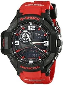 G-Shock GA1000-4B Aviation Series Designer Watch - Red/Black/One Size