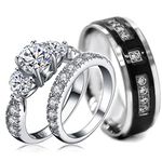 KingswayJewelry Wedding Ring Sets