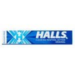 Halls Original Clearing Menthol Action, sugar free, 32g