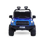 Kawaii Kids 4 x 4 Electric Battery Operated Big Size Jeep - Electric Car for Kids - Ride on Toy Car with Bluetooth Music & Winidshield Lights for Kids (2 to 8 Years) - (Blue)