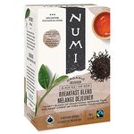 Numi Organic Tea, Breakfast Blend Black Tea, 18 Count