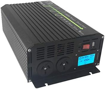 KRXNY LCD 1000W Pure Sine Wave Power Inverter 24V DC to 240V AC 50HZ Converter with USB