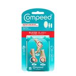 Compeed Advance Blister Cushion Bandage For Foot, Toe, Finger Rubbing Protection, Breathable Foot Protector Hydrocolloid Bandage, 10 Pc Mix Pack