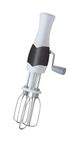 Shrux Double head Stainless Steel hand Mixer | Handheld Maunal Egg Beater- Non-Electric Lassi maker | Rotatry hand Mixer For Whipping, Mixing and Blendingg | Omlet maker Egg Whisker -1Pcs