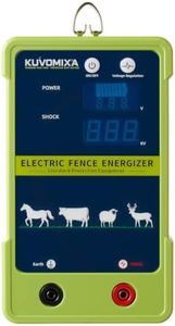 Electric Fence Charger, 3 Joules 10-15 Mile, Plug-in AC Powered 9-12-14KV
