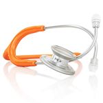MDF® MD One® Stainless Steel Premium Dual Head Stethoscope - Orange (MDF777-27)