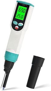 Biafiog Waterproof Digital Food PH Meter PH Tester with High Accuracy PH/Temperature Probe