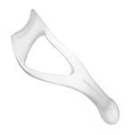 Tweezerman Studio Collection Transparent Mascara Shield Applicator, Upper & Lower Lash Guard Comb, Cruelty-Free (Pack of 1)