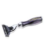 Frank shaving Manual Razor 3 Blade Razor with colorful acrylic handle Shaving Razor