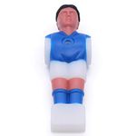 POFET 12pcs Table Soccer Football Man Guy Player - Foosball Accessories - Perfect for Players Tournament Replacement Parts Blue