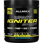 Allmax Impact Igniter Sport Blue Raspberry 320g - Pre Workout