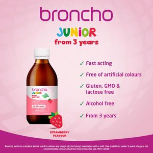 Bronchostop Cough Syrup 200ml – Herbal Relief for Coughs