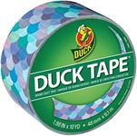 Duck Brand 241791 Printed Duct Tape, Single Roll, Mermaid