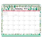 Calendar 2025 - Desk Calendar 2025, 12 Month Calendar from January 2025 - December 2025, 10" x 8.3", Stand Up Desk Calendar with Strong Twin-Wire Binding