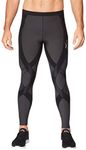 CW-X Men's Endurance Generator Insulator Thermal Compression Tights, Black, Medium