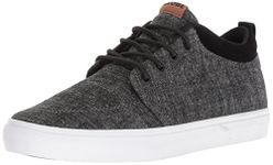 Globe Men's GS Chukka Skate Shoe, Black Chambray, 6.5 UK
