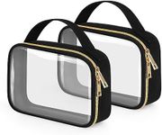 Wedama Clear Toiletry Bag, 2 Pack C