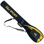 Z&J SPORT Outrigger Canoe Paddle Bag, Adjustable Shoulder Strap & Carry Handle, Multi-Pocket Paddle Cover for Accommodating 1-2 OC Paddle (Yellow)