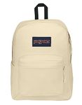 JanSport Superbreak Plus Backpack - Work, Travel, or Laptop Bookbag with Water Bottle Pocket, Coconut, One size