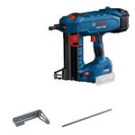 Bosch Professional BITURBO Cordless Concrete Nailer GNB 18V-38 (Nail Dia. 2.7-3.0 mm, max. Nail Length 38 mm, incl. 1 x Push Out pin, 1 x Utility Hook)