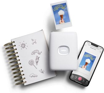 INSTAX Mini Link2 Photo Printer – Clay White, Portable Instant Prints