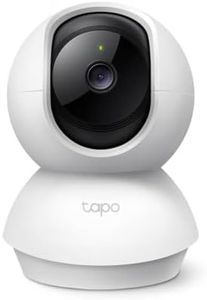 TP-LINK Tapo V1 Network Surveillance Camera Pan/Tilt Colour Day & Night 3 MP 2304 x 1296 2K Audio Wireless Wi-Fi 2.4 GHz Radio H.264 DC 9 V
