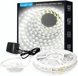 DAYBETTER White LED Strip Light, 20 ft Dimmable Bright Rope Light, 6500K 24V Light Strips, 360 LEDs 2835 Tape Lights for Bedroom, Kitchen, Mirror, Home Decoration(1 Roll)