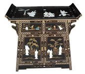 Chinese Furniture Oriental Cabinet Mother of Pearl Furniture