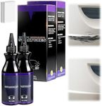 2026 Upgraded Car Scratch Remover – Professional Paint Correction Compound for Swirl Marks & Blemishes, Non-Toxic Scratch Repair for Cars, All-in-One Polishing and Waxing Kit with Buffer Pad (2PCS)