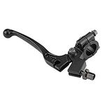 7/8" 22 mm Universal Motorcycle Clutch Brake Handle Lever, Handlebar Folding Clutch Lever Brake Short Clutch Brake Lever CNC Adjustable Aluminum Compatible with 50CC - 125CC Dirt Pit Bike